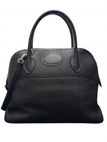 HERMES（エルメス）の古着「Bolide 31 ボリード 31/トリヨンクレマンス/ブラック/▢J刻印：2006年製造/シルバー金具」｜ブラック