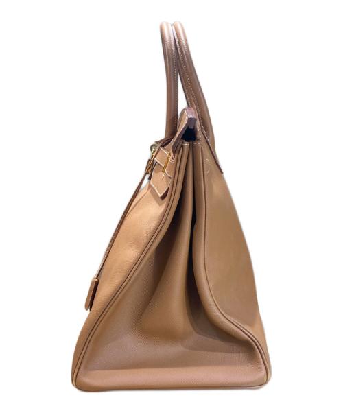 HERMES（エルメス）HERMES (エルメス) バーキン40/ゴールド金具/クシュベル/▢B刻印：1998年製/ゴールド ゴールド サイズ:40の古着・服飾アイテム