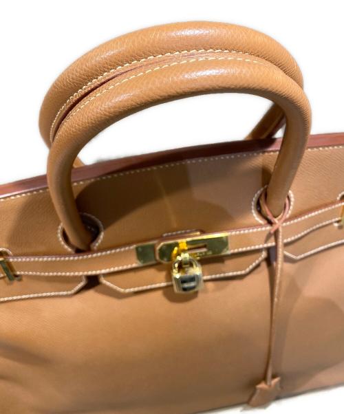 HERMES（エルメス）HERMES (エルメス) バーキン40/ゴールド金具/クシュベル/▢B刻印：1998年製/ゴールド ゴールド サイズ:40の古着・服飾アイテム