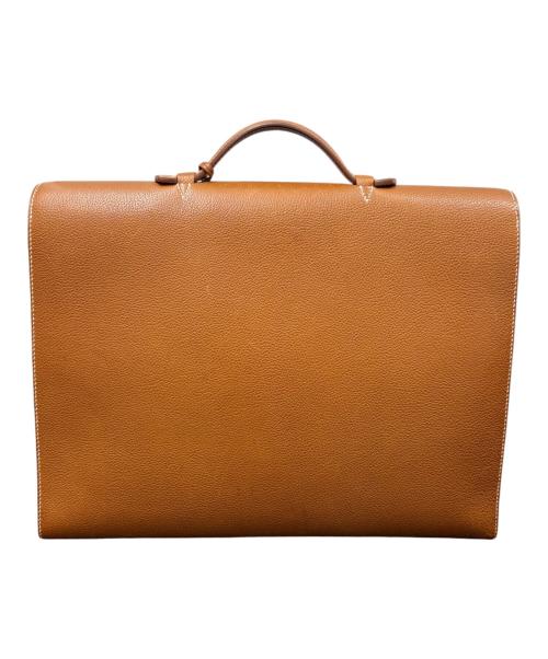 HERMES（エルメス）HERMES (エルメス) Sac à Dépêches Light 1-37 サックアディペッシュ ライト 1-37/バレニア/フォーブ/Z刻印：2021年製造/シルバー金具 フォーブの古着・服飾アイテム