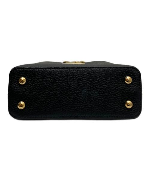 LOUIS VUITTON（ルイ ヴィトン）LOUIS VUITTON (ルイ ヴィトン) カプシーヌMINI ブラック サイズ:ミニの古着・服飾アイテム