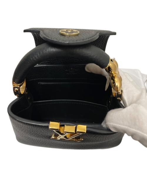 LOUIS VUITTON（ルイ ヴィトン）LOUIS VUITTON (ルイ ヴィトン) カプシーヌMINI ブラック サイズ:ミニの古着・服飾アイテム
