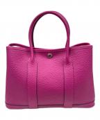 HERMESエルメス）の古着「ガーデンパーティTPM/C刻印:2018年製/トートバッグ」｜ローズパープル