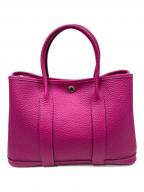 HERMESエルメス）の古着「ガーデンパーティTPM/C刻印:2018年製/トートバッグ」｜ローズパープル