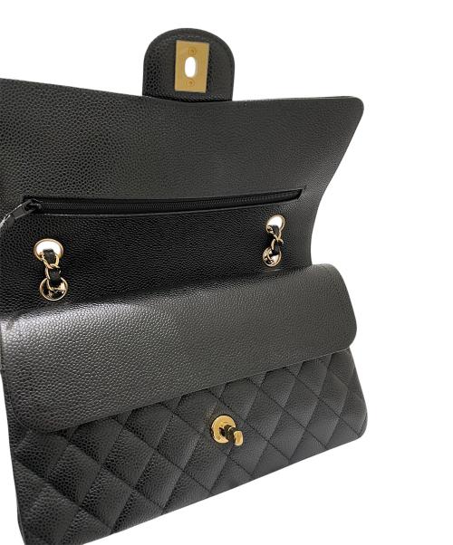 CHANEL（シャネル）CHANEL (シャネル) マトラッセ25 ブラック×ゴールド金具 サイズ:25の古着・服飾アイテム