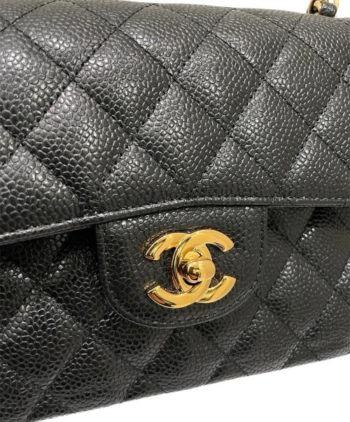 CHANEL（シャネル）CHANEL (シャネル) マトラッセ25 ブラック×ゴールド金具 サイズ:25の古着・服飾アイテム