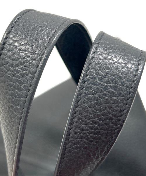 HERMES（エルメス）HERMES (エルメス) Picotin Lock/ピコタンロックMM/トリヨンクレマンス/ノワール/X刻印:2016年製 ブラック サイズ:MMの古着・服飾アイテム