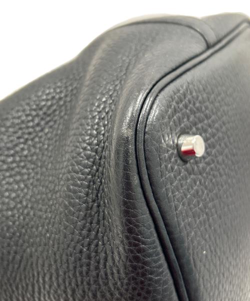 HERMES（エルメス）HERMES (エルメス) Picotin Lock/ピコタンロックMM/トリヨンクレマンス/ノワール/X刻印:2016年製 ブラック サイズ:MMの古着・服飾アイテム