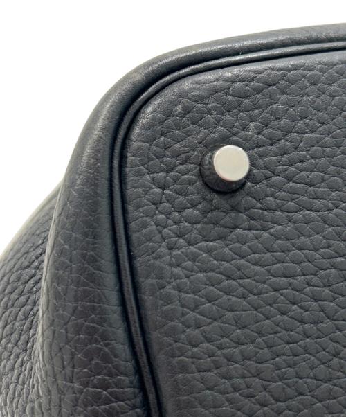 HERMES（エルメス）HERMES (エルメス) Picotin Lock/ピコタンロックMM/トリヨンクレマンス/ノワール/X刻印:2016年製 ブラック サイズ:MMの古着・服飾アイテム