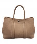 HERMESエルメス）の古着「Garden Party TPM ガーデンパーティ TPM/ネゴンダ/エトゥープ/A刻印：2017年製造/シルバー金具」｜エトゥープ