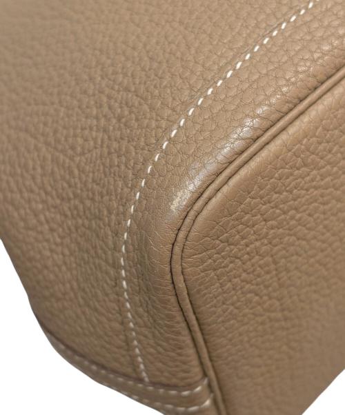 HERMES（エルメス）HERMES (エルメス) Garden Party TPM ガーデンパーティ TPM/ネゴンダ/エトゥープ/A刻印：2017年製造/シルバー金具 エトゥープの古着・服飾アイテム