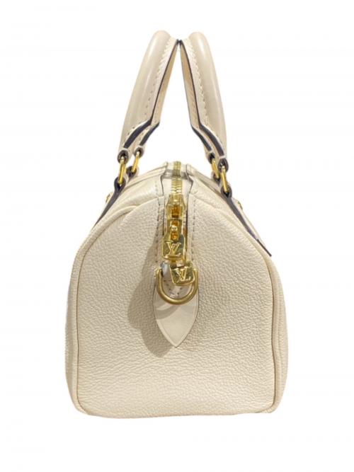 LOUIS VUITTON（ルイ ヴィトン）LOUIS VUITTON (ルイ ヴィトン) LOUIS VUITTON スピーディ・バンドリエール20 モノグラム・アンプラント/M58954 クレーム サイズ:20の古着・服飾アイテム