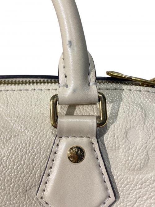 LOUIS VUITTON（ルイ ヴィトン）LOUIS VUITTON (ルイ ヴィトン) LOUIS VUITTON スピーディ・バンドリエール20 モノグラム・アンプラント/M58954 クレーム サイズ:20の古着・服飾アイテム