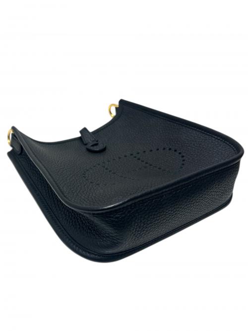 HERMES（エルメス）HERMES (エルメス) Evelyne TPM エブリン TPM/トリヨンクレマンス/ブラック/W刻印：2024年製造/ゴールド金具 ブラック サイズ:TPMの古着・服飾アイテム