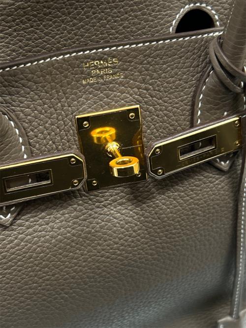 HERMES（エルメス）HERMES (エルメス) バーキン30/ゴールド刻印/トゴ/A刻印：2017年製/エトゥープ エトゥープ サイズ:30の古着・服飾アイテム