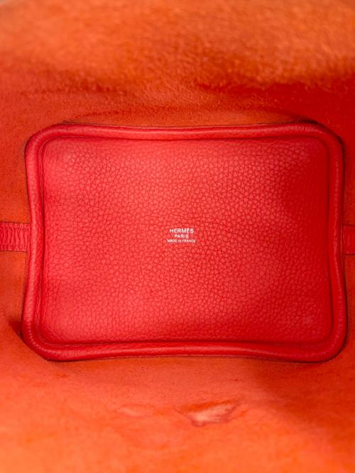 HERMES（エルメス）HERMES (エルメス) Picotin Lock PM ピコタンロック PM/トリヨンクレマンス/ローズテキサス/Y刻印：2020年製造/シルバー金具 ローズテキサス サイズ:PMの古着・服飾アイテム