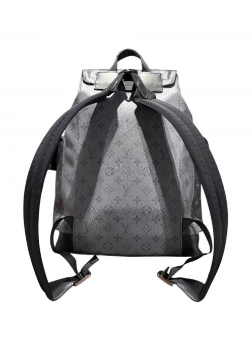 LOUIS VUITTON（ルイ ヴィトン）LOUIS VUITTON (ルイ ヴィトン) クリストファーPM モノグラム・エクリプスリバース/M46331 ブラック×グレー サイズ:PMの古着・服飾アイテム