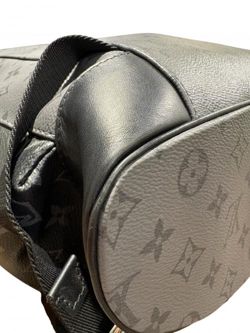LOUIS VUITTON（ルイ ヴィトン）LOUIS VUITTON (ルイ ヴィトン) クリストファーPM モノグラム・エクリプスリバース/M46331 ブラック×グレー サイズ:PMの古着・服飾アイテム