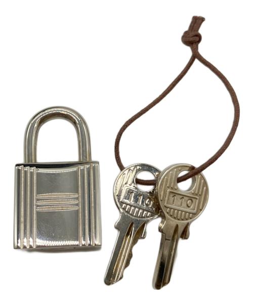 HERMES（エルメス）HERMES (エルメス) ピコタンロックMM/U刻印/トリヨンクレマンス/シルバー金具/ハンドバッグ ブラック サイズ:MMの古着・服飾アイテム