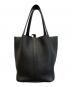 HERMES (エルメス) ピコタンロックMM/U刻印/トリヨンクレマンス/シルバー金具/ハンドバッグ ブラック サイズ:MM：600000円