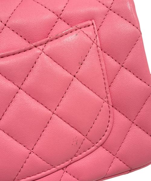 CHANEL（シャネル）CHANEL (シャネル) マトラッセ	トップハンドルミニ ショルダーバッグ ピンク サイズ:mini/ミニの古着・服飾アイテム