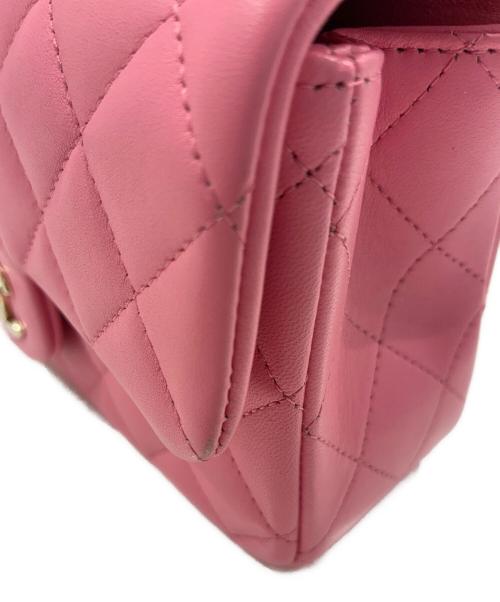 CHANEL（シャネル）CHANEL (シャネル) マトラッセ	トップハンドルミニ ショルダーバッグ ピンク サイズ:mini/ミニの古着・服飾アイテム