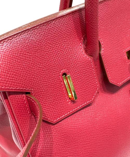 HERMES（エルメス）HERMES (エルメス) バーキン 30　クシュベル　ルージュヴィフ　▢D刻印：2000年　 ルージュヴィフ サイズ:30の古着・服飾アイテム