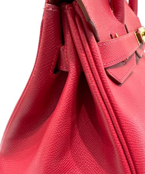 HERMES（エルメス）HERMES (エルメス) バーキン 30　クシュベル　ルージュヴィフ　▢D刻印：2000年　 ルージュヴィフ サイズ:30の古着・服飾アイテム