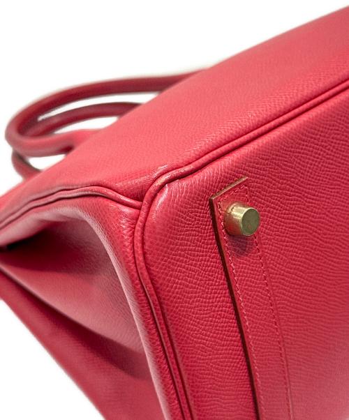 HERMES（エルメス）HERMES (エルメス) バーキン 30　クシュベル　ルージュヴィフ　▢D刻印：2000年　 ルージュヴィフ サイズ:30の古着・服飾アイテム