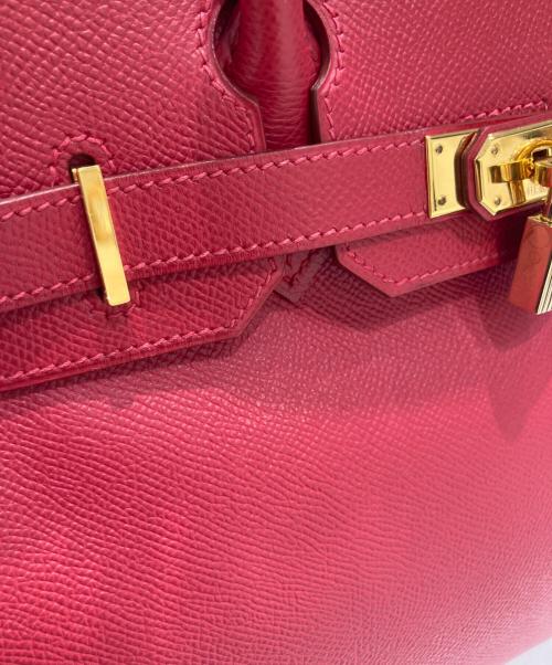 HERMES（エルメス）HERMES (エルメス) バーキン 30　クシュベル　ルージュヴィフ　▢D刻印：2000年　 ルージュヴィフ サイズ:30の古着・服飾アイテム