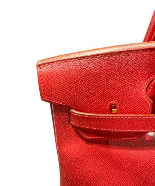 HERMES（エルメス）HERMES (エルメス) バーキン30/ゴールド金具/クシュベル/▢D刻印：2000年製 ルージュヴィフ サイズ:30の古着・服飾アイテム