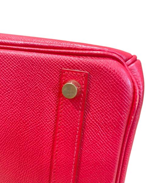 HERMES（エルメス）HERMES (エルメス) バーキン30/ゴールド金具/クシュベル/▢D刻印：2000年製 ルージュヴィフ サイズ:30の古着・服飾アイテム