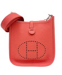 HERMES（エルメス）の古着「Evelyne TPM エブリン TPM/トリヨンクレマンス/レッド系/D刻印：2019年製造/シルバー金具」｜レッド系
