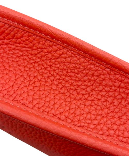 HERMES（エルメス）HERMES (エルメス) Evelyne TPM エブリン TPM/トリヨンクレマンス/レッド系/D刻印：2019年製造/シルバー金具 レッド系 サイズ:TPMの古着・服飾アイテム