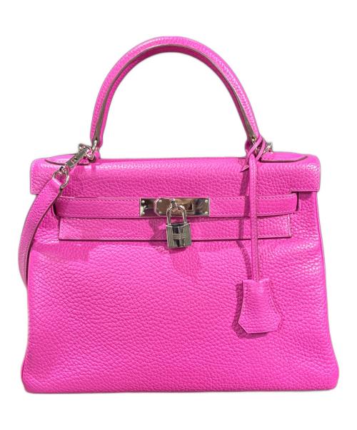 HERMES（エルメス）HERMES (エルメス) Kelly 28 ケリー 28/内縫い/トゴ/マグノリア/C刻印：2018年製造/シルバー金具 マグノリア サイズ:28の古着・服飾アイテム