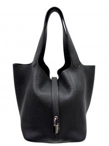 HERMES（エルメス）の古着「ピコタンロックMM」｜ブラック