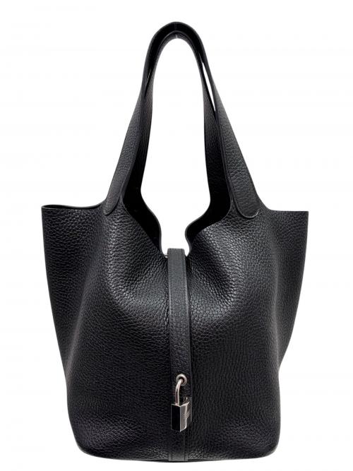 HERMES（エルメス）HERMES (エルメス) ピコタンロックMM ブラック サイズ:MMの古着・服飾アイテム