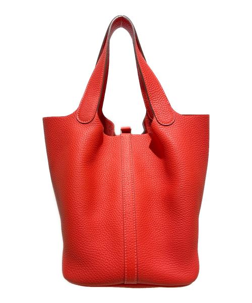 HERMES（エルメス）HERMES (エルメス) Picotin Lock /ピコタンロックMM/トリヨンクレマンス/ブーゲンビリア/□R刻印：2014年製 ブーゲンビリア サイズ:MMの古着・服飾アイテム