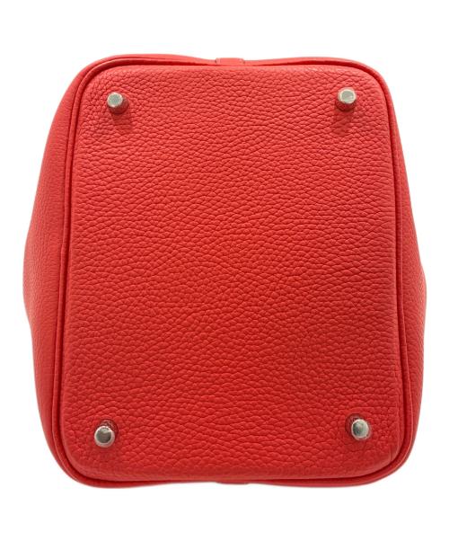 HERMES（エルメス）HERMES (エルメス) Picotin Lock /ピコタンロックMM/トリヨンクレマンス/ブーゲンビリア/□R刻印：2014年製 ブーゲンビリア サイズ:MMの古着・服飾アイテム