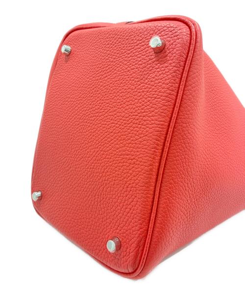 HERMES（エルメス）HERMES (エルメス) Picotin Lock /ピコタンロックMM/トリヨンクレマンス/ブーゲンビリア/□R刻印：2014年製 ブーゲンビリア サイズ:MMの古着・服飾アイテム