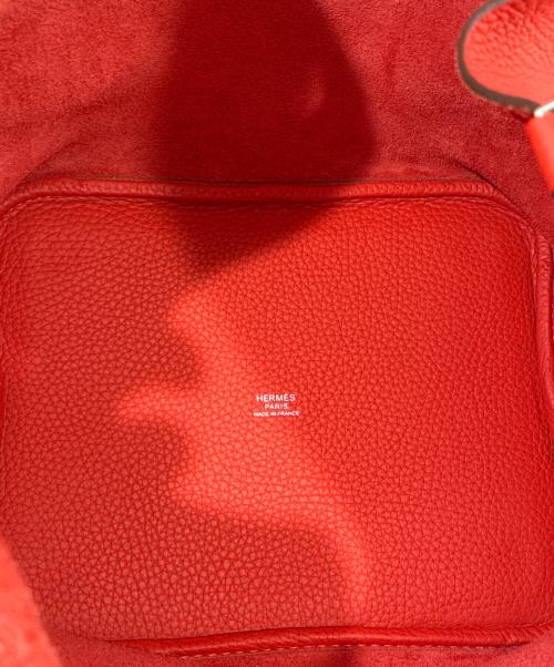 HERMES（エルメス）HERMES (エルメス) Picotin Lock /ピコタンロックMM/トリヨンクレマンス/ブーゲンビリア/□R刻印：2014年製 ブーゲンビリア サイズ:MMの古着・服飾アイテム