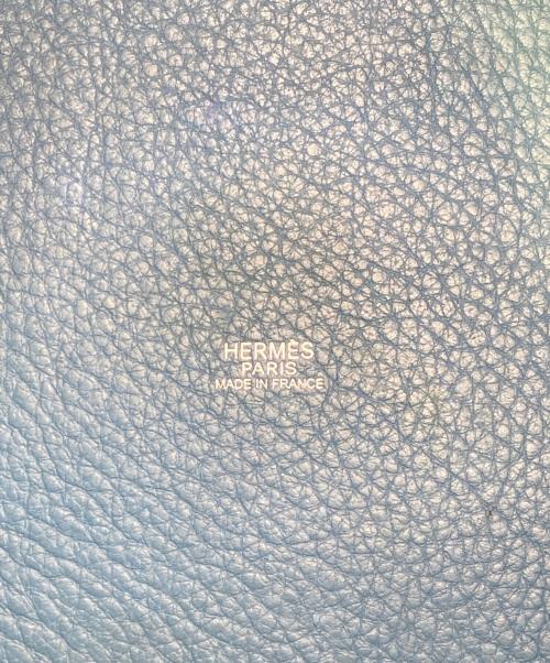 HERMES（エルメス）HERMES (エルメス) ピコタンMM/ハンドバッグ ブルージーン サイズ:MMの古着・服飾アイテム