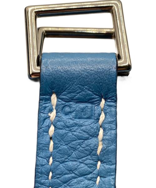 HERMES（エルメス）HERMES (エルメス) ピコタンMM/ハンドバッグ ブルージーン サイズ:MMの古着・服飾アイテム