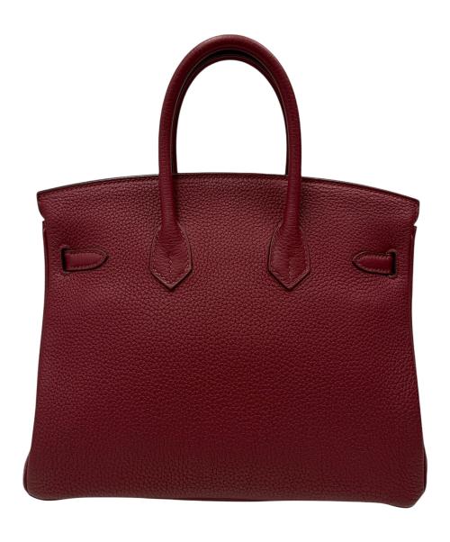 HERMES（エルメス）HERMES (エルメス) バーキン25/シルバー刻印/トゴ/X刻印/2016年製/バッグ/鞄/ハンドバッグ ルビー サイズ:25の古着・服飾アイテム