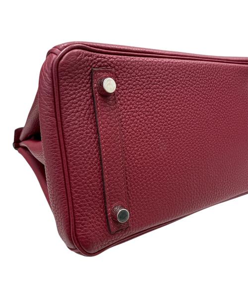 HERMES（エルメス）HERMES (エルメス) バーキン25/シルバー刻印/トゴ/X刻印/2016年製/バッグ/鞄/ハンドバッグ ルビー サイズ:25の古着・服飾アイテム