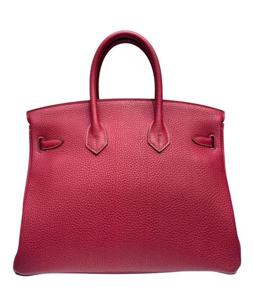 HERMES（エルメス）HERMES (エルメス) バーキン25/シルバー金具/トゴ/ルビー/X刻印/2016年 ルビー サイズ:25の古着・服飾アイテム