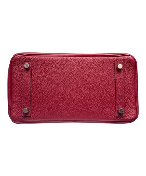 HERMES（エルメス）HERMES (エルメス) バーキン25/シルバー金具/トゴ/ルビー/X刻印/2016年 ルビー サイズ:25の古着・服飾アイテム