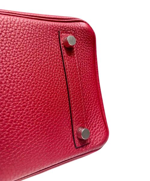 HERMES（エルメス）HERMES (エルメス) バーキン25/シルバー金具/トゴ/ルビー/X刻印/2016年 ルビー サイズ:25の古着・服飾アイテム
