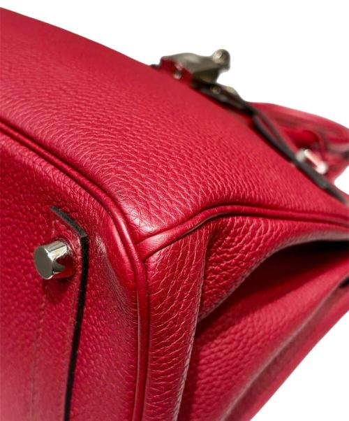 HERMES（エルメス）HERMES (エルメス) バーキン25/シルバー金具/トゴ/ルビー/X刻印/2016年 ルビー サイズ:25の古着・服飾アイテム