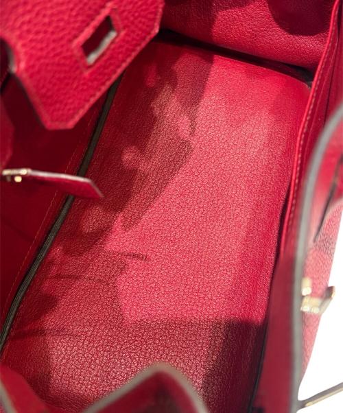 HERMES（エルメス）HERMES (エルメス) バーキン25/シルバー金具/トゴ/ルビー/X刻印/2016年 ルビー サイズ:25の古着・服飾アイテム